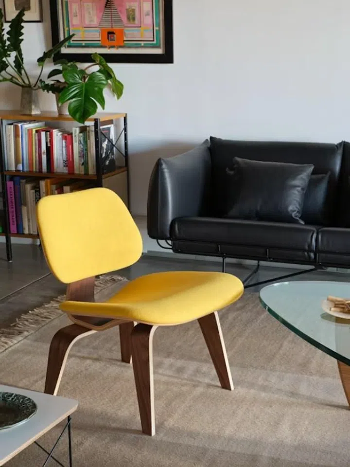 Eames Molded Plywood Lounge Chair Wood Base (LCW)