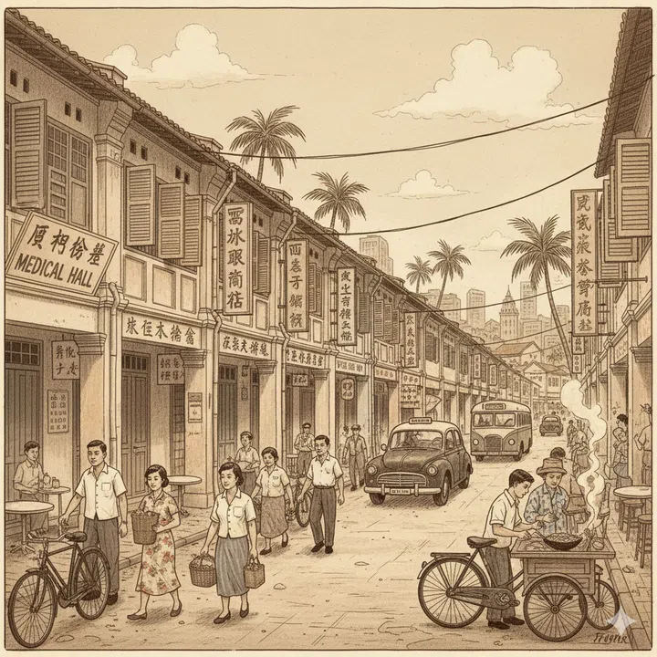 CPF came about in Singapore in 1968, which then made HDB loans possible.