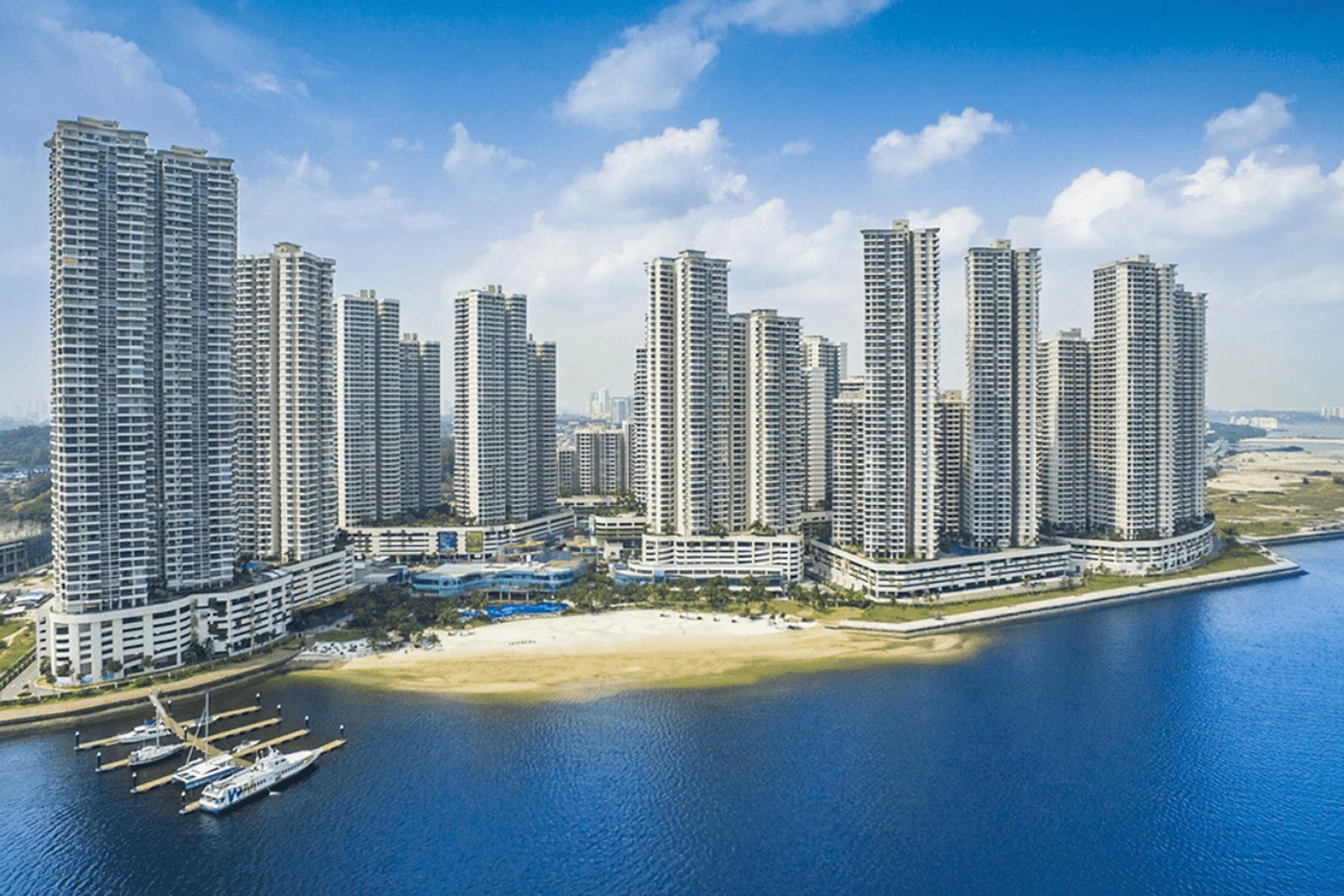 Country Garden Danga Bay in Johor Bahru, Malaysia