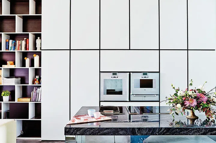 kitchen, cabinets, kitchen cabinets, shelf, countertop