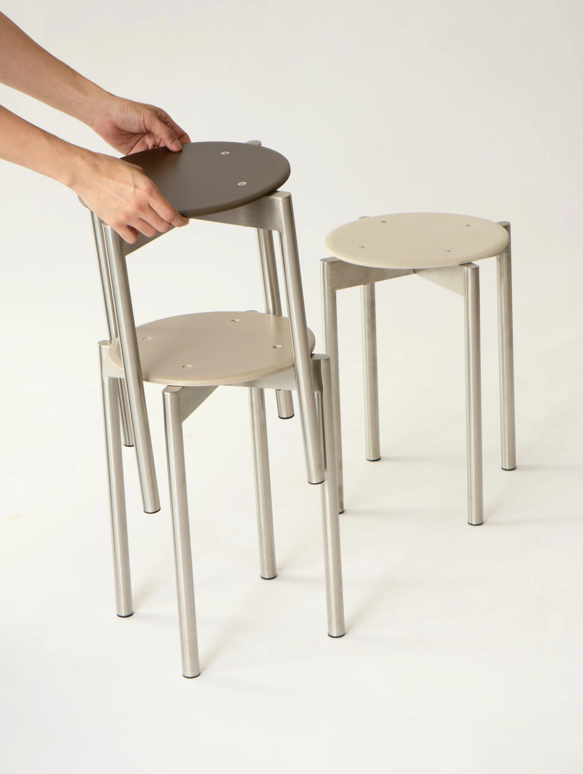 QORE 2026 Betterism Stool by QORE x Alchemist comes in a flat pack and is priced at $128 apiece.