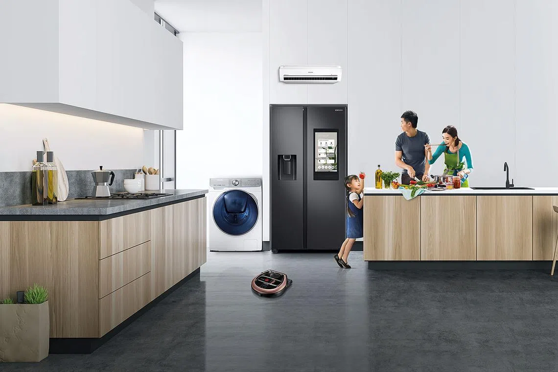 This smart fridge can plan your meals, keep you connected, and function ...