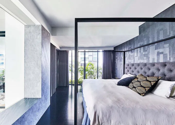 House Tour: A casual chic dual-key Somerset condo for a husband and wife working in finance (Photo by Veronica Tay, art direction Nonie Chen)