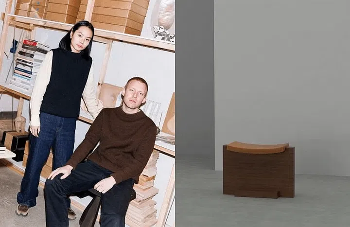 Design duo Christian+Jade (comprising Singaporean designer Jade Chan, left, and Danish designer Christian Hammer Juhl, right). Photo Credit: Christian+Jade
