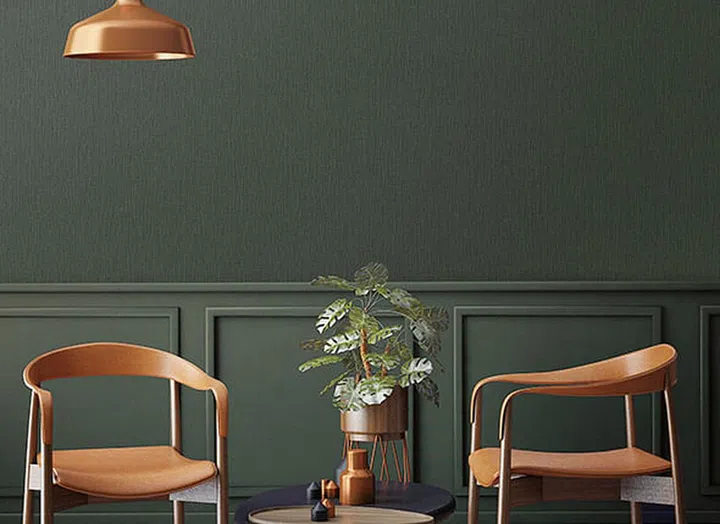 Dark green wallpaper from Wall SG