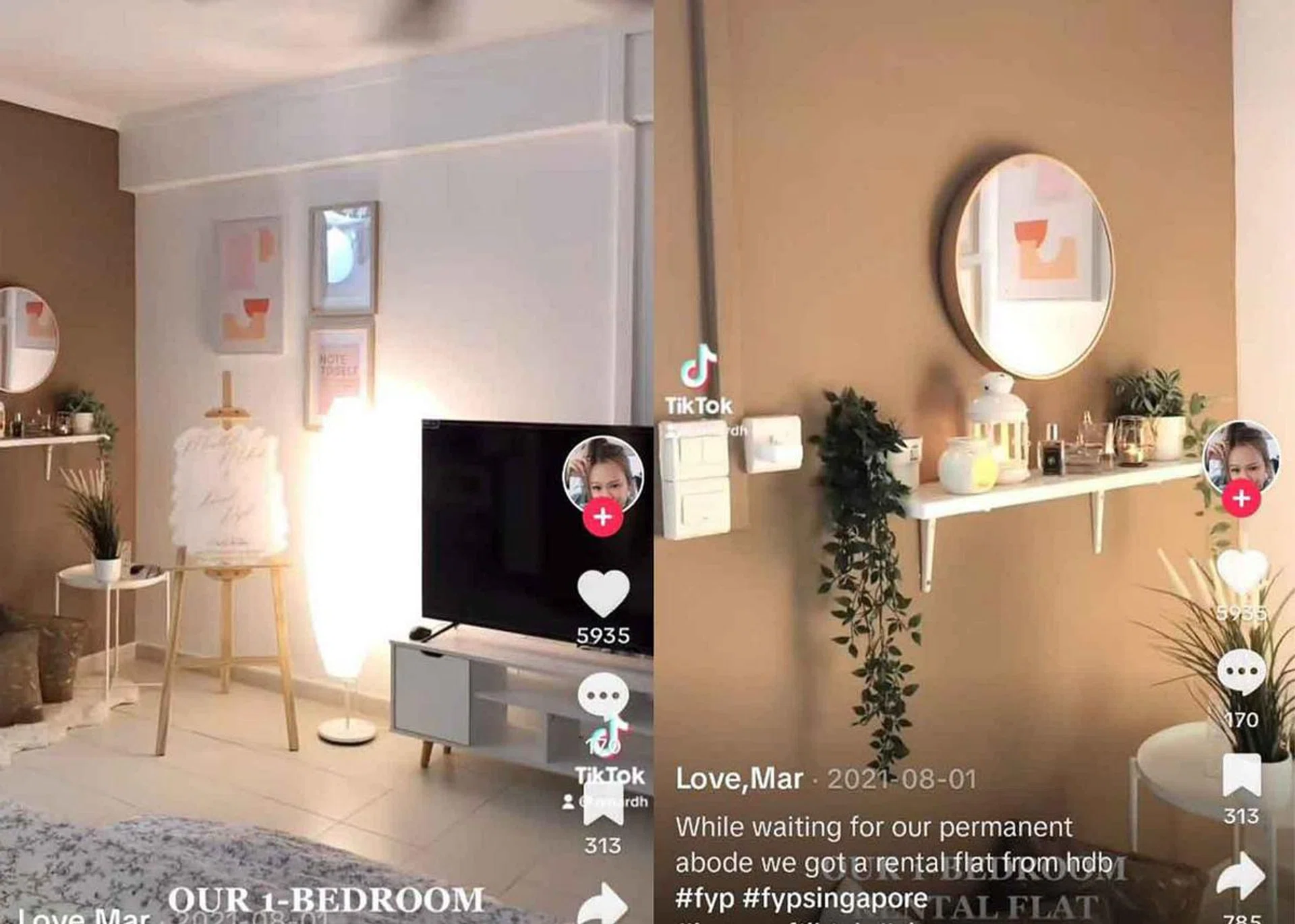 HDB Rental Flat Renovation: 6 Rental flat Tiktok accounts to follow