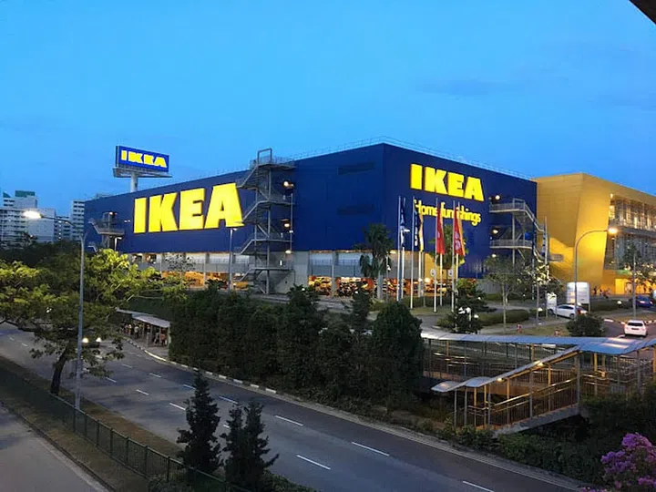 IKEA Tampines view. Image from Google Review Photos by Jia Ying Chong (JY) in 2020.