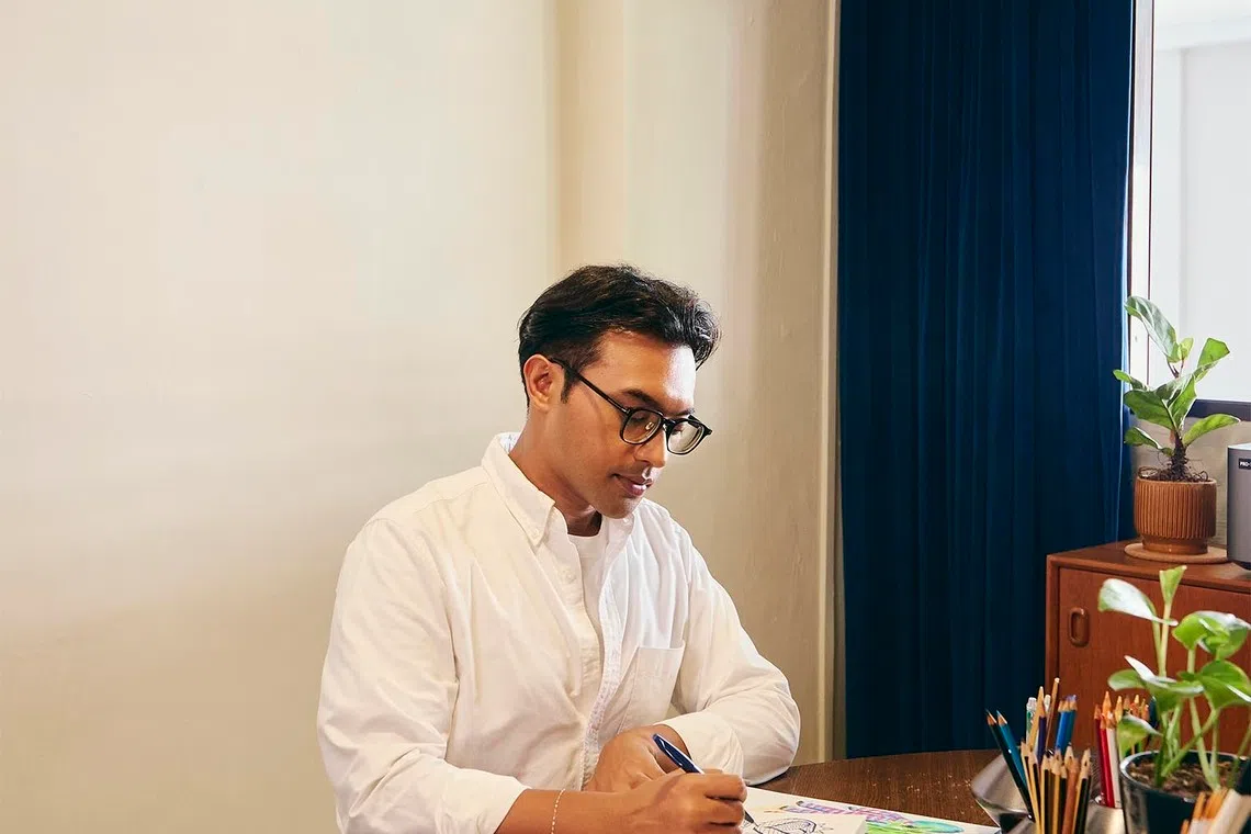 A Singaporean creative turned his 3-room resale HDB in Potong Pasir into a middle ground where strangers become friends