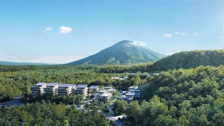 One Hanazono Villas will be the first Park Hyatt branded villas in Japan, featuring a limited collection of 13 villas set within the Hanazono heartland of Niseko, Hokkaido. The development will bring together architect Kengo Kuma and interior architect André Fu.