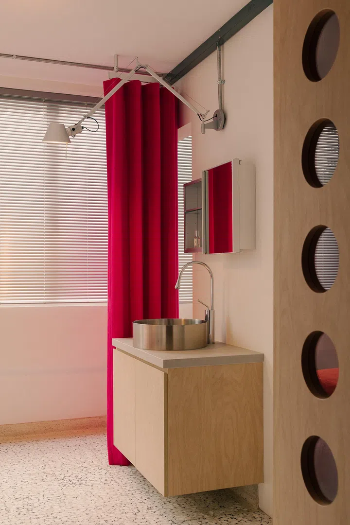 The Master Bedroom vanity.