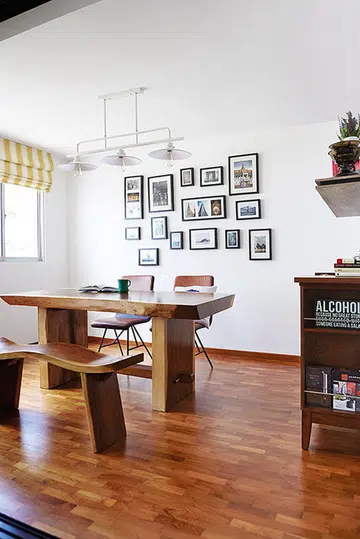 wood table, wood furniture, The Scientist