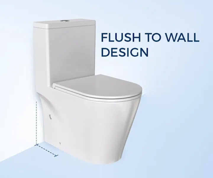 RIGEL Rimless One-piece Toilet Bowl