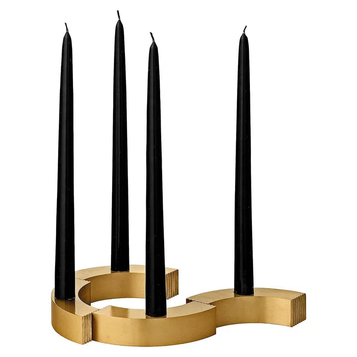 Hosting Christmas Dinner Party: 5 Organisation & preparation tips (AYTM Unum Candle Holder $60 from Space Furniture)