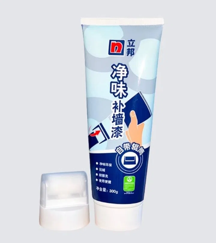 Nippon Paint DIY Wall Touch-Up Paint with Roller Brush (White paint)