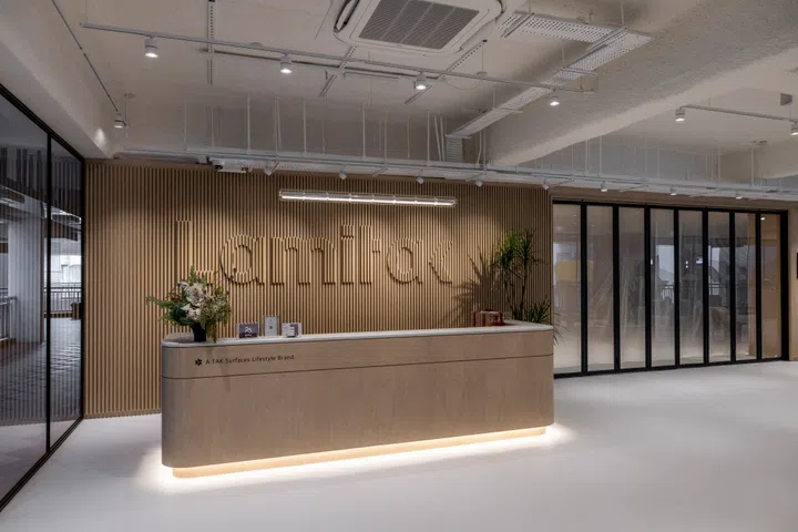 Lamitak City Bras Basah Reception Area.