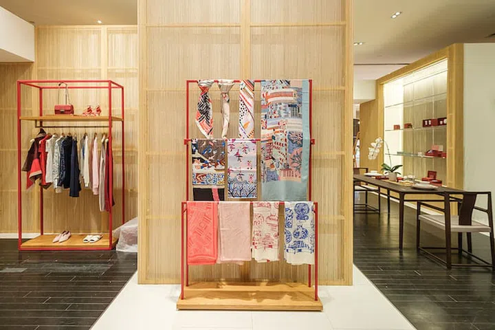 Get up close to the beautifully made products at Shang Xia's pop-up at Takashimaya