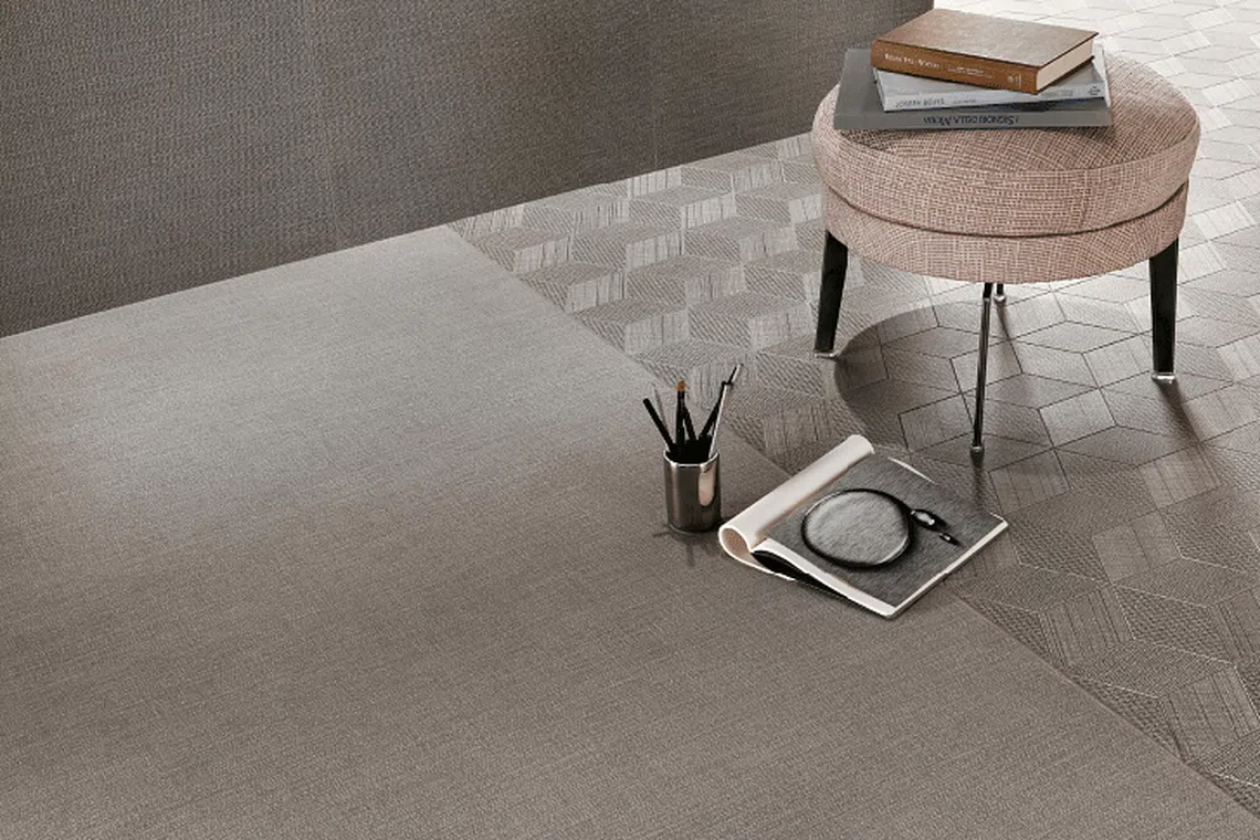 Renovating with tiles that look like cloth - Home & Decor Singapore ...