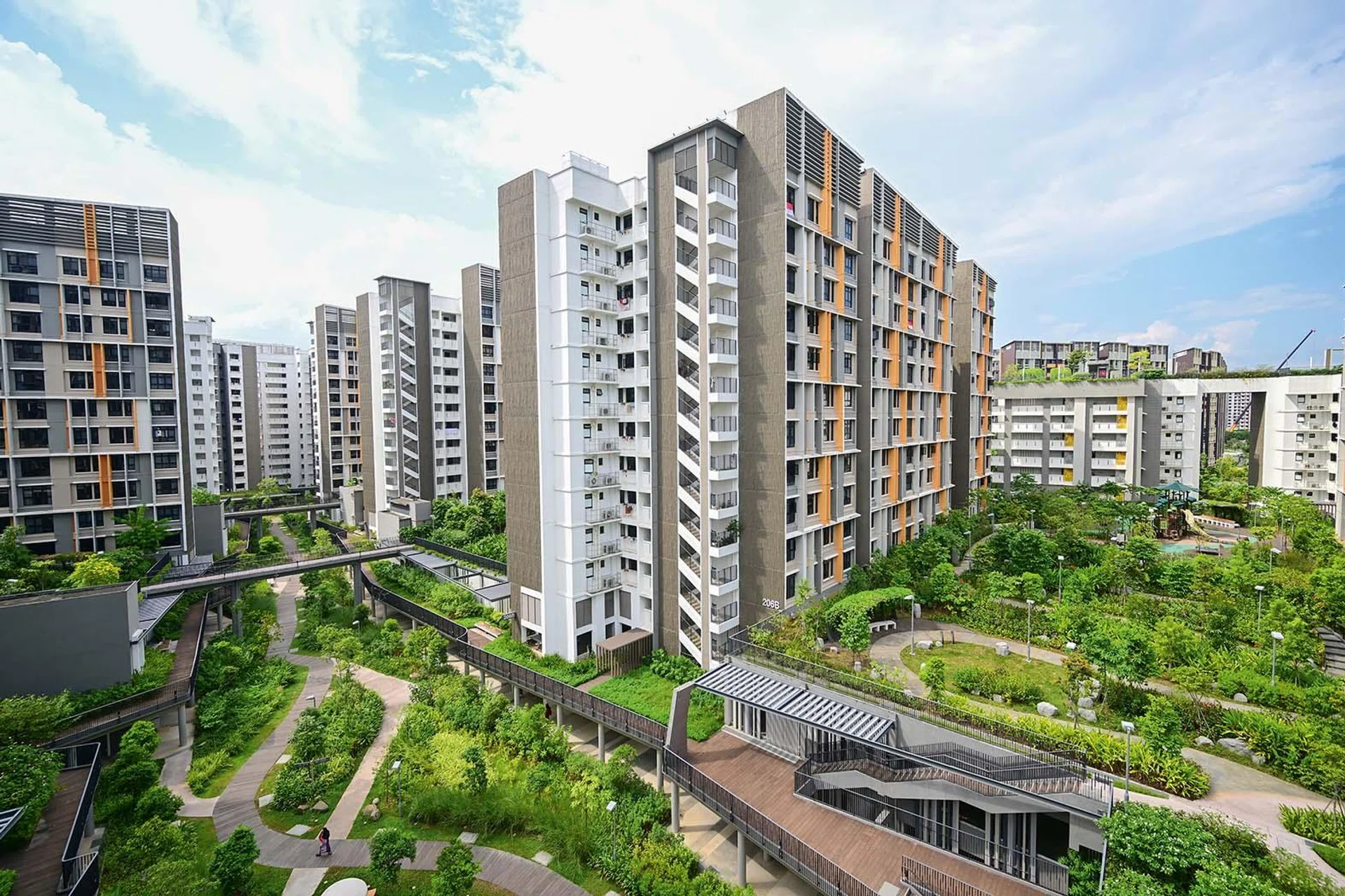 HDB BTO flats at Woodleigh Glen at Bidadari on July 31, 2024.