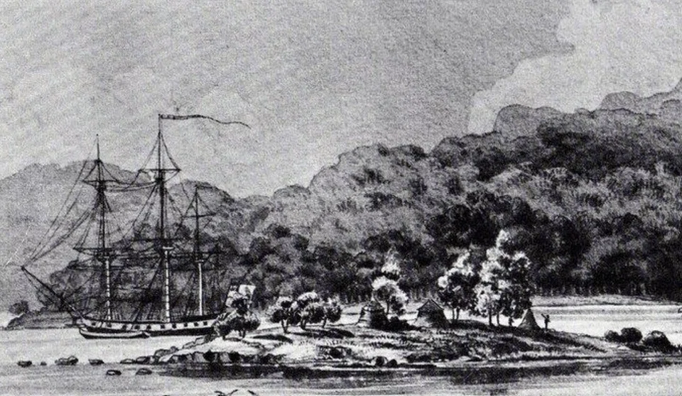 Tasmania History Travel - Macq 01 Hotel Hobart History