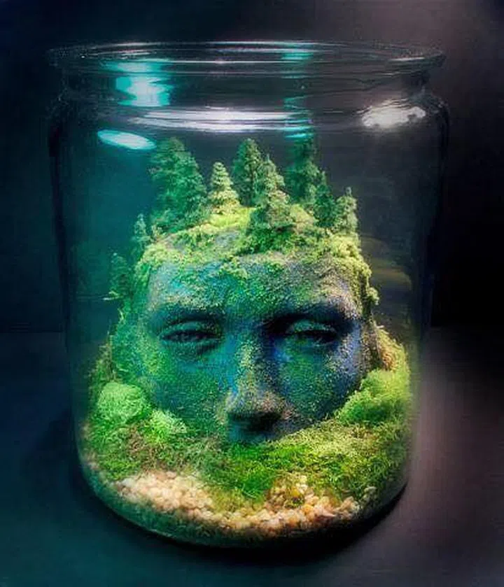 Jumaji Inspired Terrarium