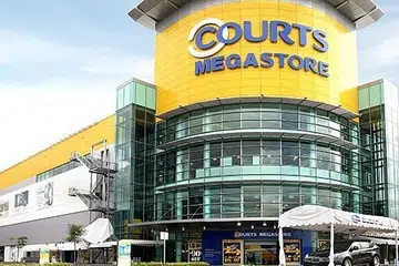 Courts Megastore Tampines exterior view.