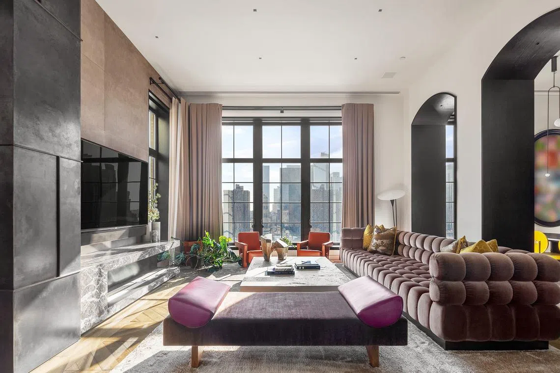 Photo inspiration: Picture Idea: House Tour Trevor Noah List Dramatic Manhattan Penthouse
