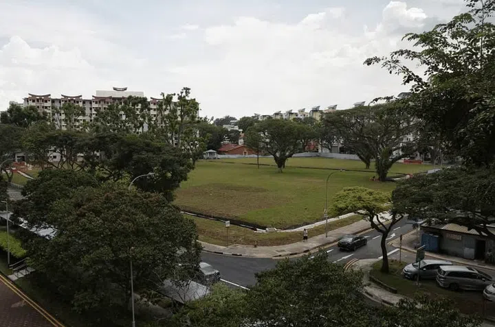 The site for the integrated development in the new Tanglin Halt BTO estate. ST PHOTO: KEVIN LIM