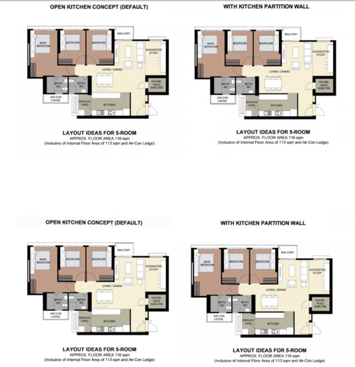 5 room floor layout ideas.