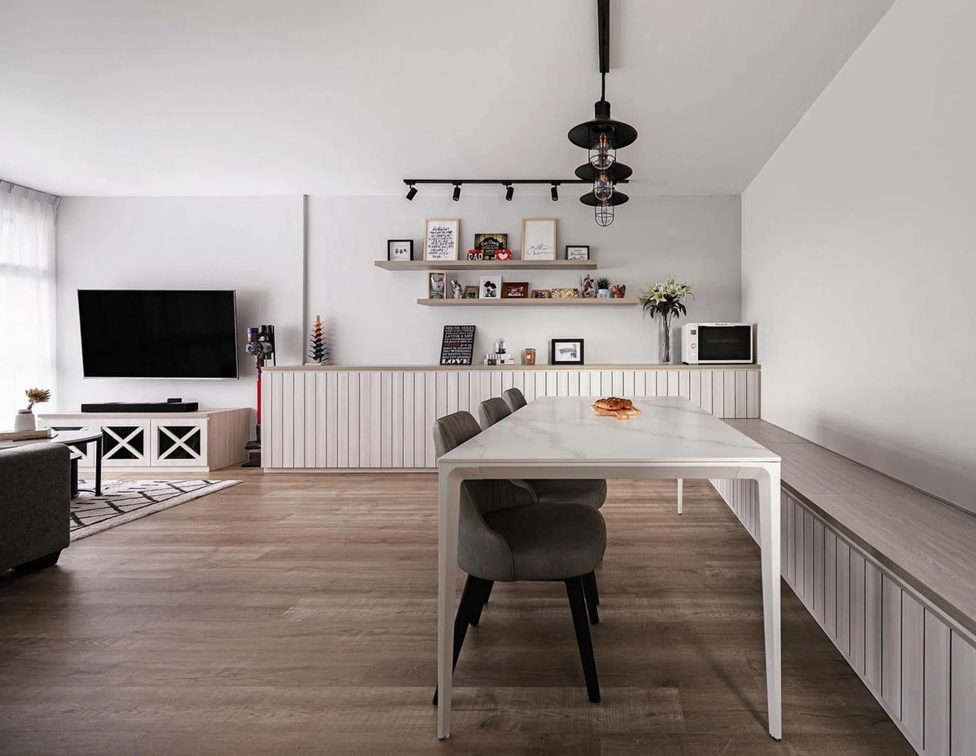 A farmhouse style living room