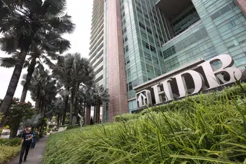 Exterior street view of HDB Hub in Toa Payoh.