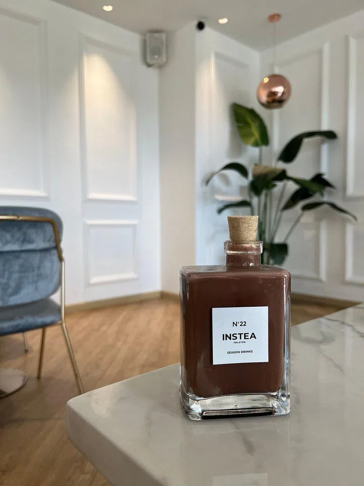 cocoa chanel at instea bubble tea shop