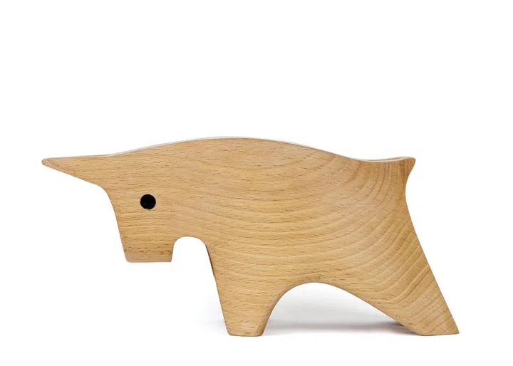 wood, box, animal-shape