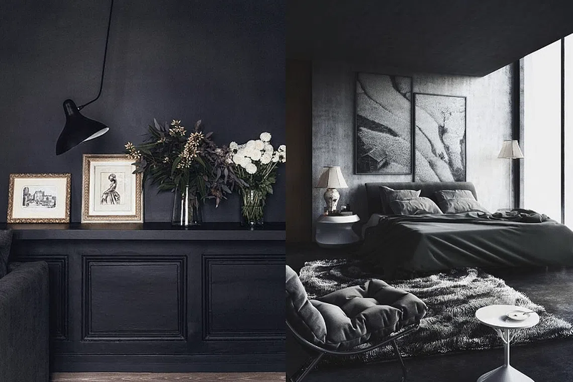 6 stunning all-black interiors - Home & Decor Singapore | Home & Decor ...