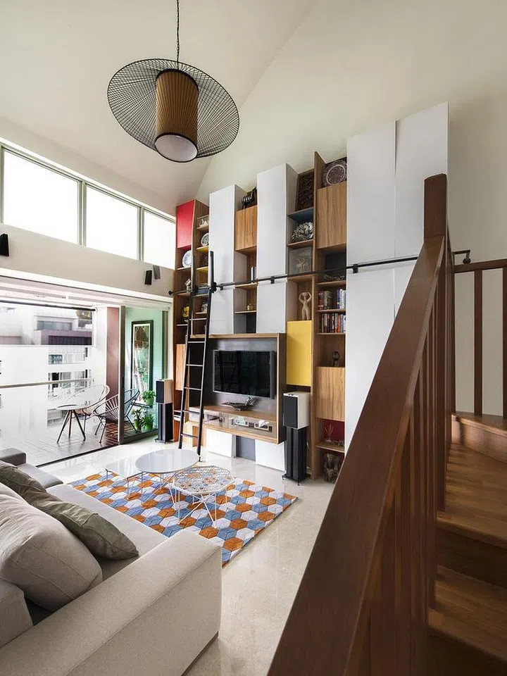 scandinavian, style, simple, minimalist, living room