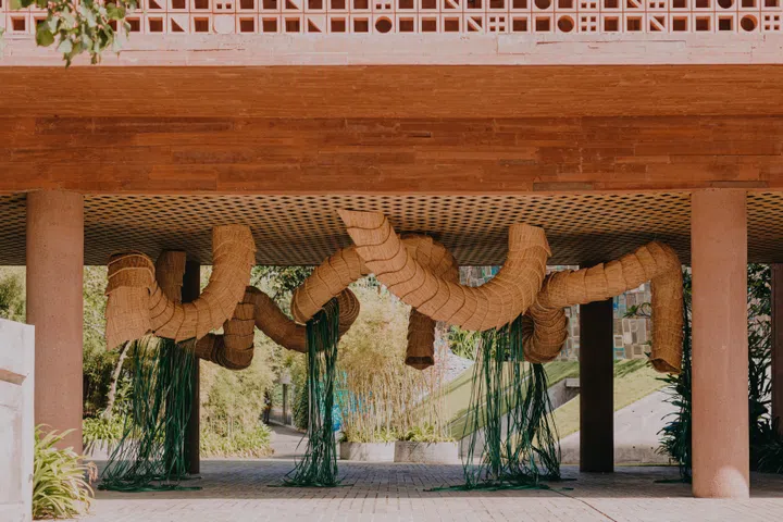 ‘Three Naga’ near the hotel’s atrium.