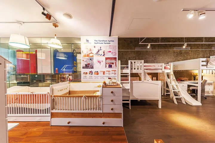 Kids Haven showroom in Singapore