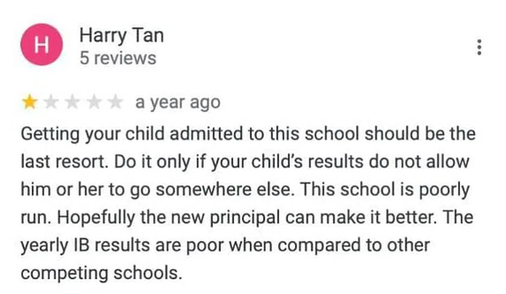 ACS International Google Review