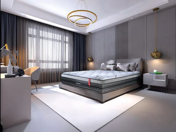 Encompassing both firmness and support, the Beautyrest Celestine Clouds mattress provides the blissful sleeping experience of a six-star hotel. PHOTO: SIMMONS