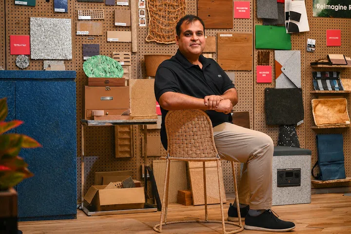 Mr Saurabh Mangla (Sam), store owner of Ipse Ipsa Ipsum.