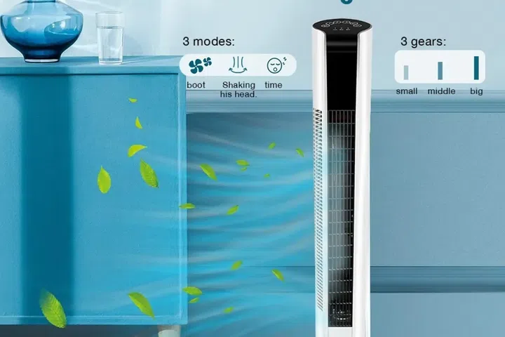 Bladeless Tower Fan with Remote Control