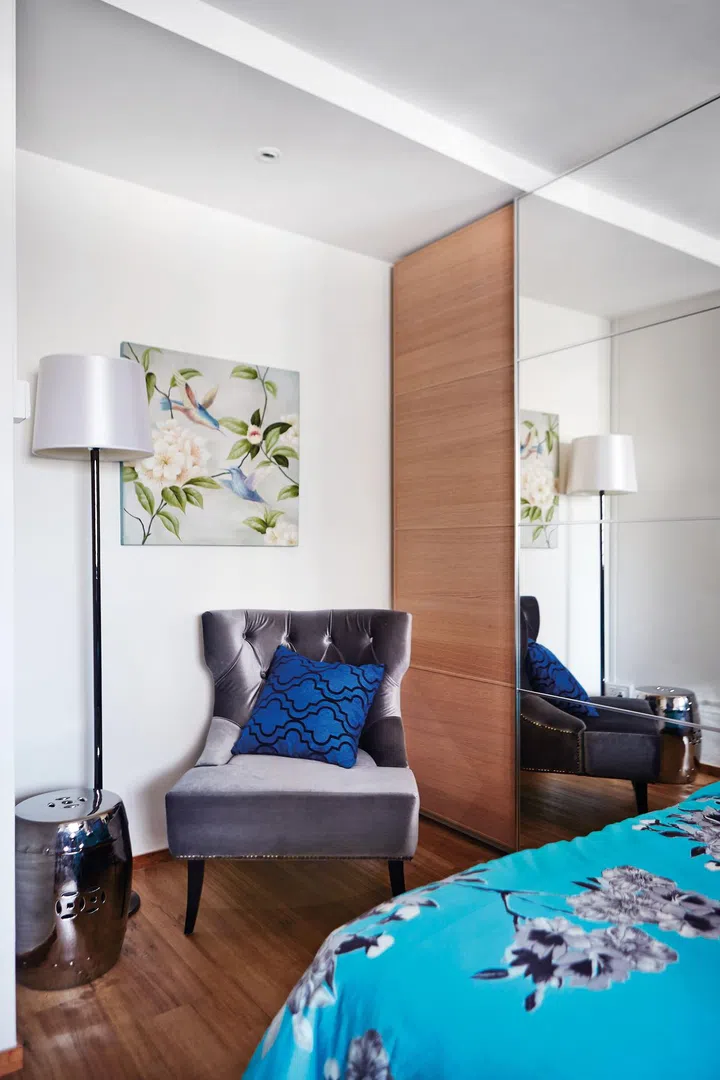 home design, interior design, guest room, colour scheme