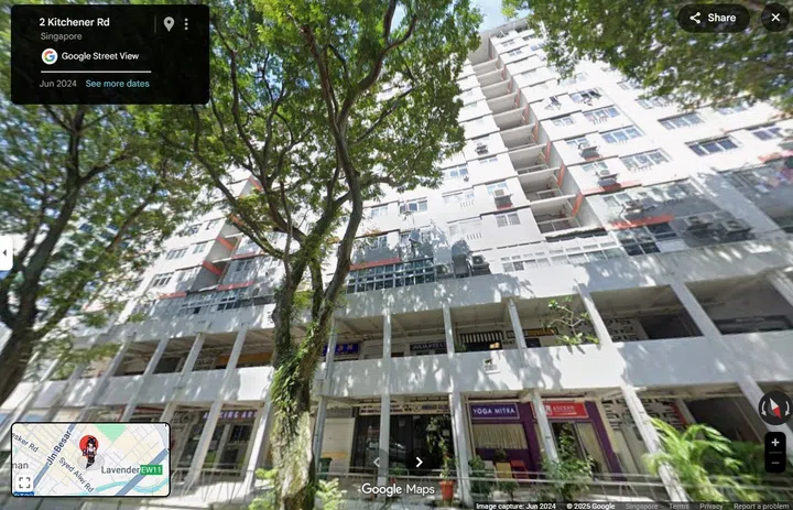 Street view of 2 Kitchener Road.