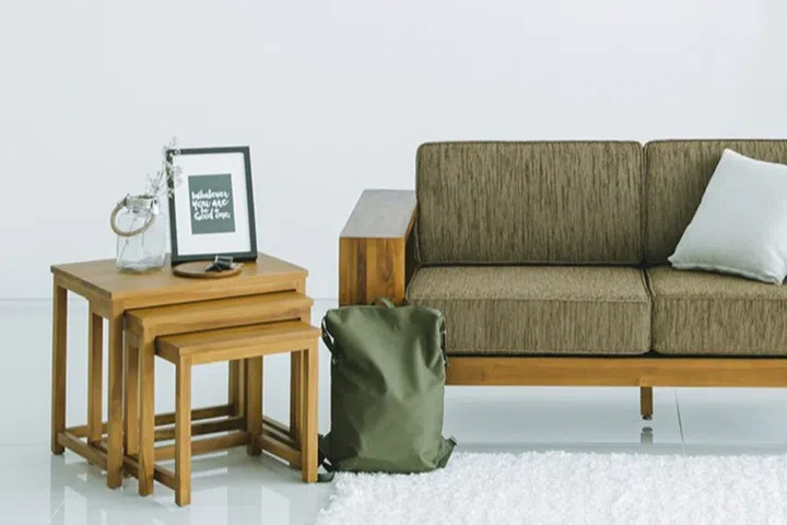 Scanteak Enkel Nesting Table