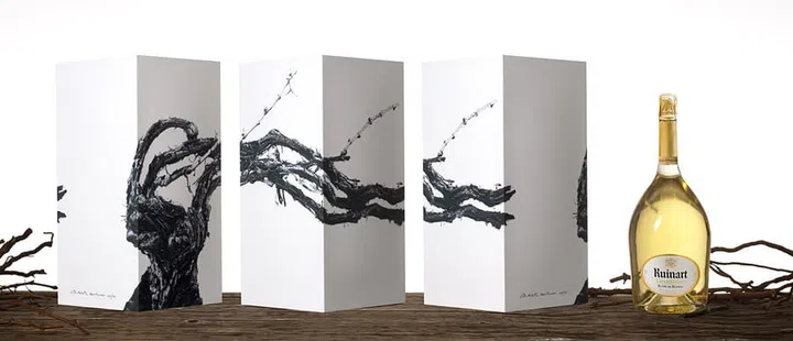 Flow Diptych was created from blackened wood and charcoal. 