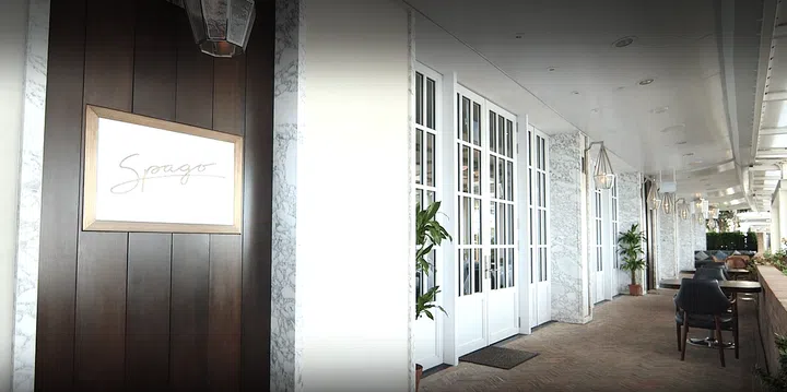 Spago Dining room by Wolfgang Puck