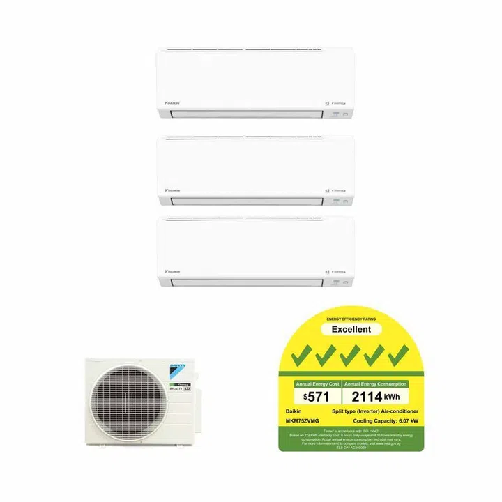Daikin 7.5kW Condenser iSmile Eco+ Series System 3