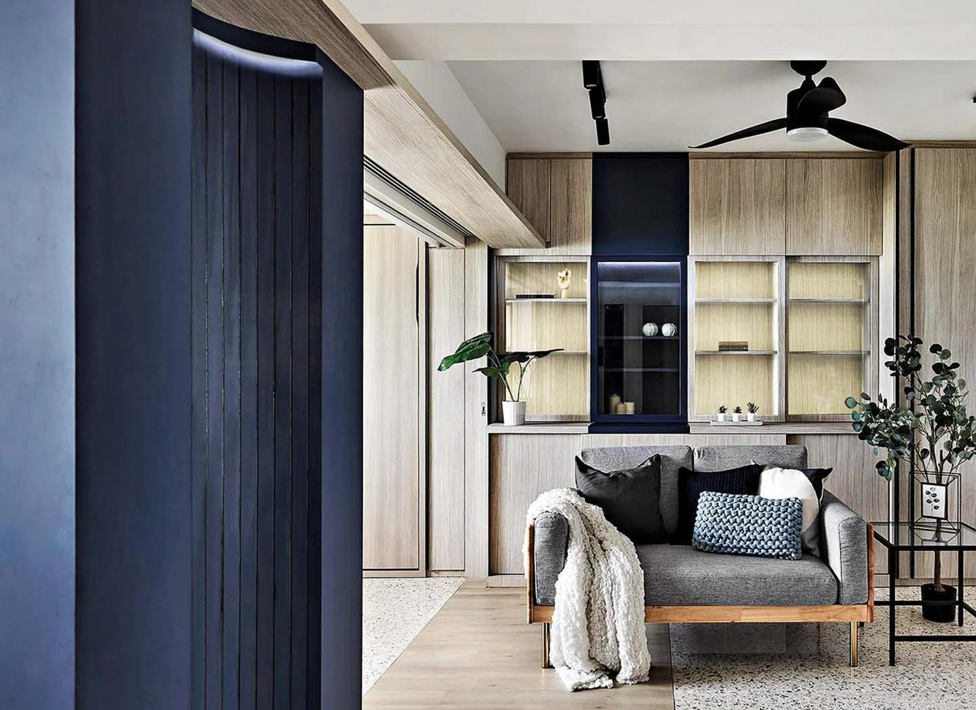 House Tour: A single lady's chic Scandinavian 3-room HDB Resale in Clementi (Before & after)