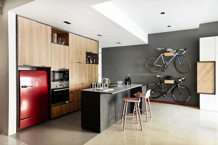 HDB flat kitchen design