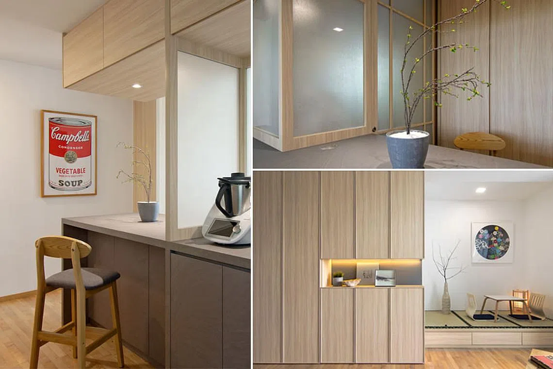 House Tour: A Japanese-style one-bedroom condo apartment with a tatami ...