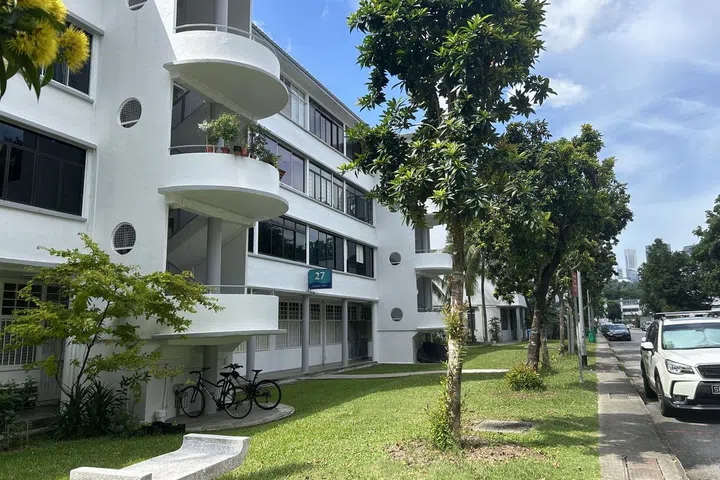BLK 27 Lim Liak Street in Bukit Merah, completed in 1973